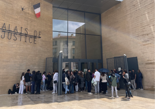 Actu CREAD : Les étudiants de CREAD métamorphosent les salles de travail du Tribunal Judiciaire d'Aix-en-Provence